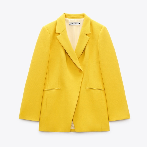 Yellow Zara blazer - Picture 5 of 10